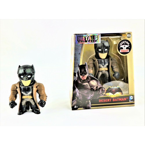 DESERT BATMAN | BATMAN V. SUPERMAN | DC COMICS 4" DIE-CAST ACTION FIGURE | BY JADA M16 - Image 4