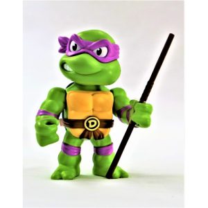 DONATELLO  (TEENAGE MUTANT NINJA TURTLES) | ACTION FIGURE | 4" TALL DIE-CAST METAL ACTION FIGURE (M 38) | BY JADA