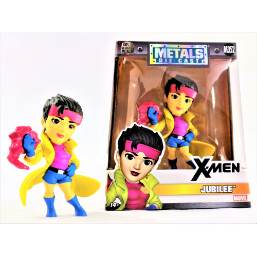 JUBILEE X-MEN | MARVEL ACTION FIGURE | 100% DIE-CAST METAL 4" ACTION FIGURE M 352 | BY JADA #98094 - Image 4
