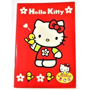 HELLO KITTY NOTEBOOK WITH STICKERS