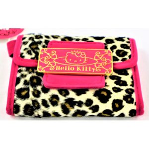 HELLO KITTY WALLET  LEOPARD PRINT