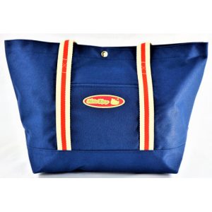 HELLO KITTY NAVY TOTE BAG (L)