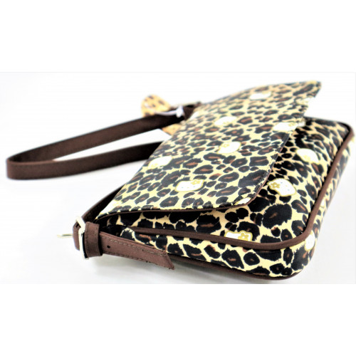 HELLO KITTY SHOULDER BAG | PANTHER PRINT (M) - Image 3