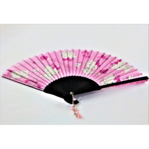 Hello Kitty Pink Folding Fan