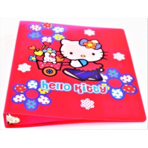 Hello Kitty 3-Ring Binder Flower Power