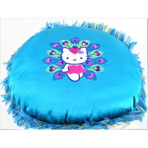 Hello Kitty Emerald Green Throw Pillow