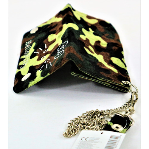 HELLO KITTY CAMOUFLAGE WALLET WITH CHAIN - Image 4