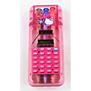 Hello Kitty 3 Ballpoint Set with Calculator